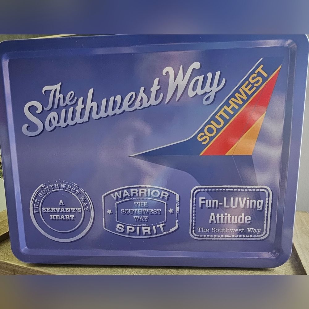 Southwest Airlines Metal Lunchbox